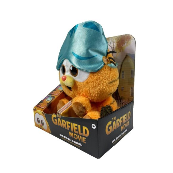 Garfield The Movie Eat Sleep Repeat Interactive Baby Garfield 10" Plush - Picture 7 of 9